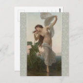 William-Adolphe Bouguereau Dawn L’Aurore CC0874 Postkarte (Vorne/Hinten)