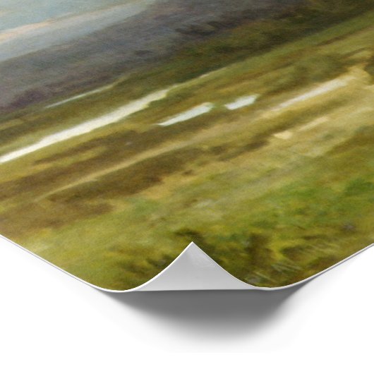 William-Adolphe Bouguereau-Day Poster (Ecke)