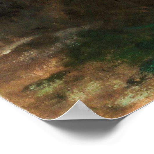 William-Adolphe Bouguereau: Der kaputte Pitcher Poster (Ecke)