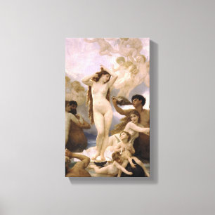 William-Adolphe Bouguereau - Die Geburt der Venus Leinwanddruck