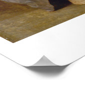 William-Adolphe Bouguereau, "Die schwierige Lektio Poster (Ecke)