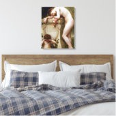 William-Adolphe Bouguereau - Elegy Leinwanddruck (Insitu (Schlafzimmer))