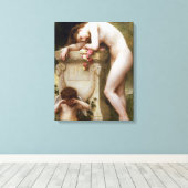 William-Adolphe Bouguereau - Elegy Leinwanddruck (Insitu (Holzboden))