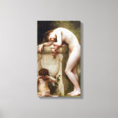 William-Adolphe Bouguereau - Elegy Leinwanddruck (Vorderseite)