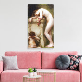 William-Adolphe Bouguereau - Elegy Leinwanddruck (Insitu (Wohnzimmer))