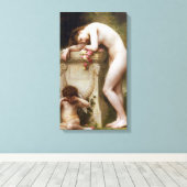 William-Adolphe Bouguereau - Elegy Leinwanddruck (Insitu (Holzboden))