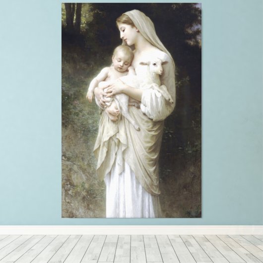 William Adolphe - Bouguereau Innocence Leinwanddruck (Insitu (Holzboden))