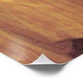 William-Adolphe Bouguereau Kind Braiding a Crown Poster (Ecke)