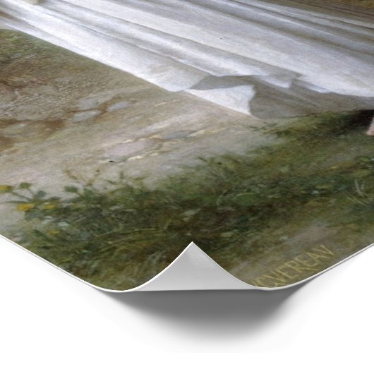 William-Adolphe Bouguereau-Linnocence lg Poster (Ecke)