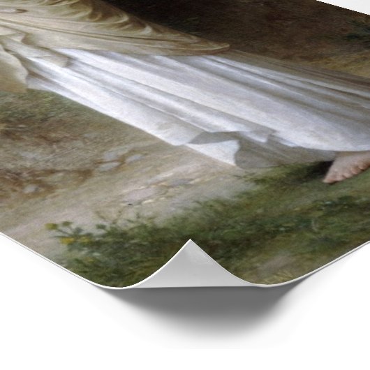 William-Adolphe Bouguereau-Linnocence Poster (Ecke)