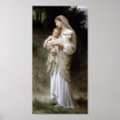William-Adolphe Bouguereau-Linnocence Poster (Vorne)