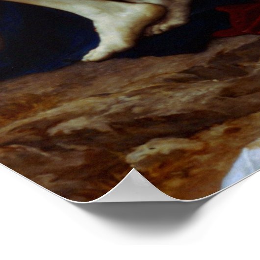 William-Adolphe Bouguereau Pieta Poster (Ecke)