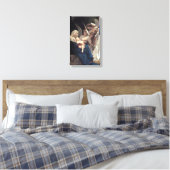 William-Adolphe Bouguereau - Song der Engel Leinwanddruck (Insitu (Schlafzimmer))