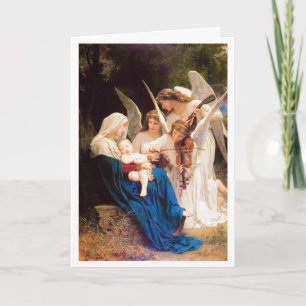 William-Adolphe Bouguereau SONG OF ANGELS 1881 Karte