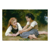 William-Adolphe Bouguereau - The Nut Gatherers Fotodruck (Vorne)