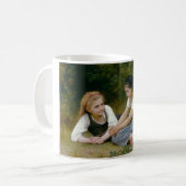 William-Adolphe Bouguereau - The Nut Gatherers Kaffeetasse (Vorderseite Links)