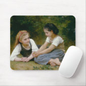 William-Adolphe Bouguereau - The Nut Gatherers Mousepad (Mit Mouse)