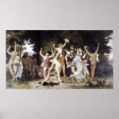 William-Adolphe Bouguereau-The Youth of Bacchus Poster (Vorne)