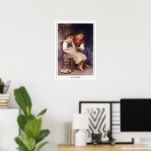 William-Adolphe Bouguereau Zedign Art Poster #13 (Heimbüro)