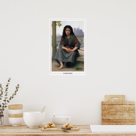 William-Adolphe Bouguereau Zedign Art Poster #14 (Küche)