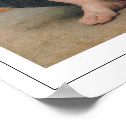 William-Adolphe Bouguereau Zedign Art Poster #14 (Ecke)