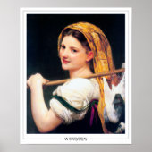 William-Adolphe Bouguereau Zedign Art Poster #16 (Vorne)