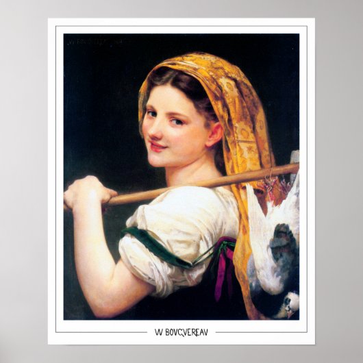 William-Adolphe Bouguereau Zedign Art Poster #16 (Vorne)