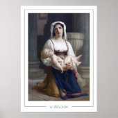 William-Adolphe Bouguereau Zedign Art Poster #172 (Vorne)