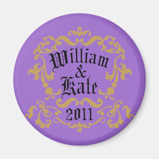 William and Kate 2011 Magnet (Vorne)