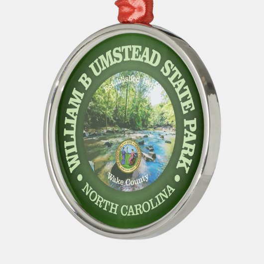 William B Umstead SP Ornament Aus Metall (Links)