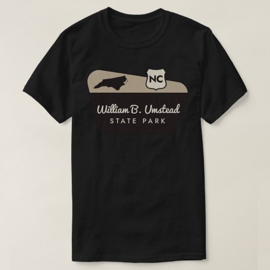 William B Umstead Staat Park North olina Welcome S T-Shirt (Design vorne)