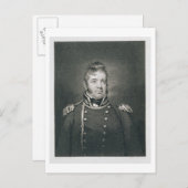 William Bainbridge (1774-1833), graviert durch Geo Postkarte (Vorne/Hinten)