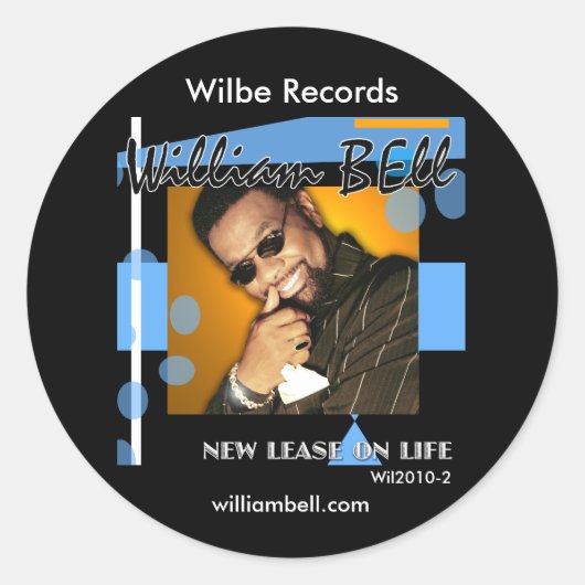 William Bell New Lease Cover Wil2010-2 Sticker (Vorderseite)