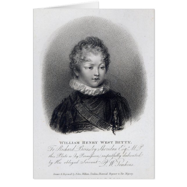 William Betty, 1805 (Vorne)