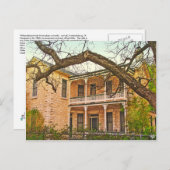 William Bierschwale Zuhause, Fredericksburg, TX Postkarte (Vorne/Hinten)