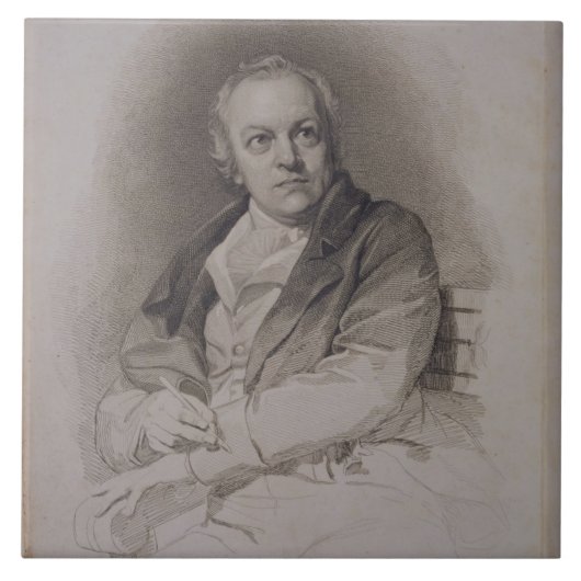 William Blake (1757-1827) graviert von Luigi Fliese (Vorderseite)