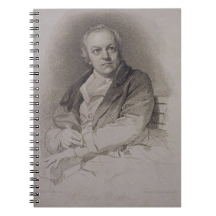 William Blake (1757-1827) graviert von Luigi Notizblock