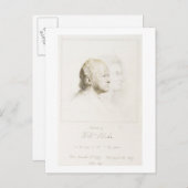 William Blake (1757-1827) in Youth and Age (Graphi Postkarte (Vorne/Hinten)