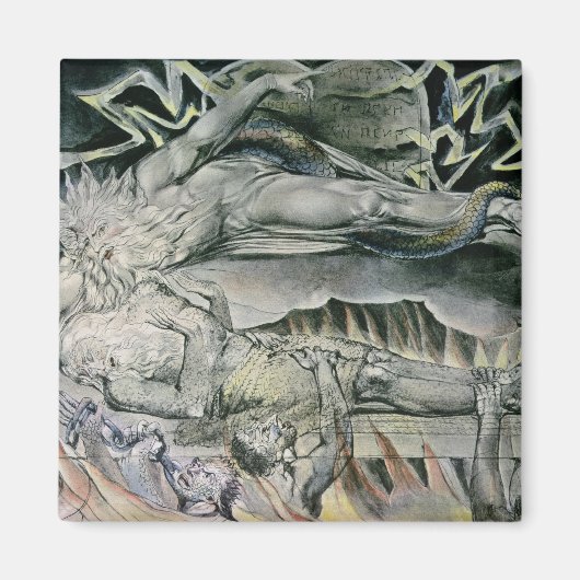 William Blake | Abbildungen des Buches "Arbeit"; Magnet (Vorne)