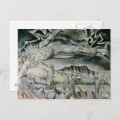 William Blake | Abbildungen des Buches "Arbeit"; Postkarte (Vorne/Hinten)