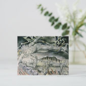 William Blake | Abbildungen des Buches "Arbeit"; Postkarte (Stehend Vorderseite)