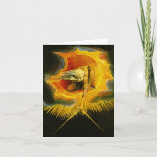 William Blake alt von den Tagen Karte (Vorderseite)