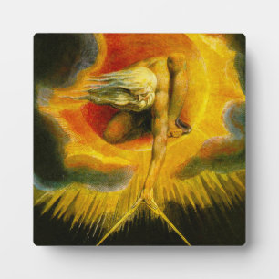William Blake Ancient of Days Plaque Fotoplatte