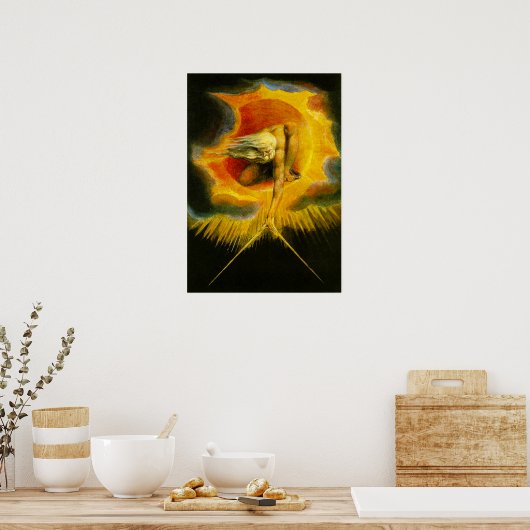 William Blake Ancient of Days Poster (Küche)
