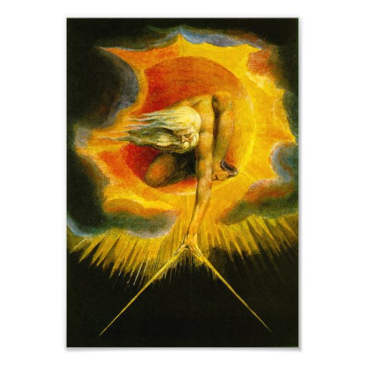 William Blake Ancient of Days Print Fotodruck (Vorne)