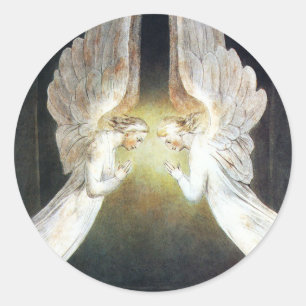 William Blake Angel Stickers