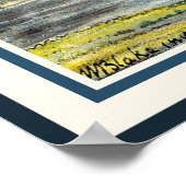 William Blake Art: Miltons geheimnisvoller Traum Poster (Ecke)