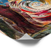 William Blake Beatrice Poster (Ecke)