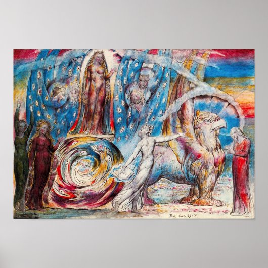 William Blake Beatrice Poster (Vorne)