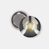 William Blake Christ im Sepulcher Magnet (Vorderseite/Rückseite)